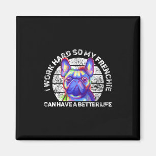 Aimant Citations Amusantes De Bulldog Français Dit Mignon