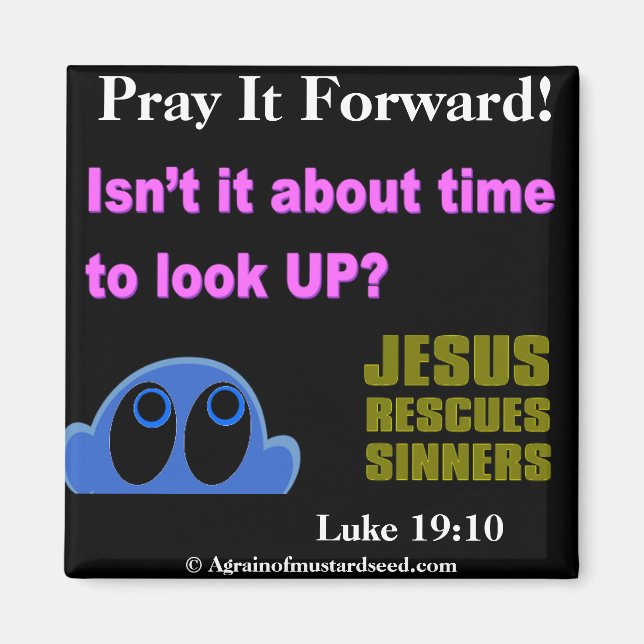 Aimant Citations bibliques (Devant)