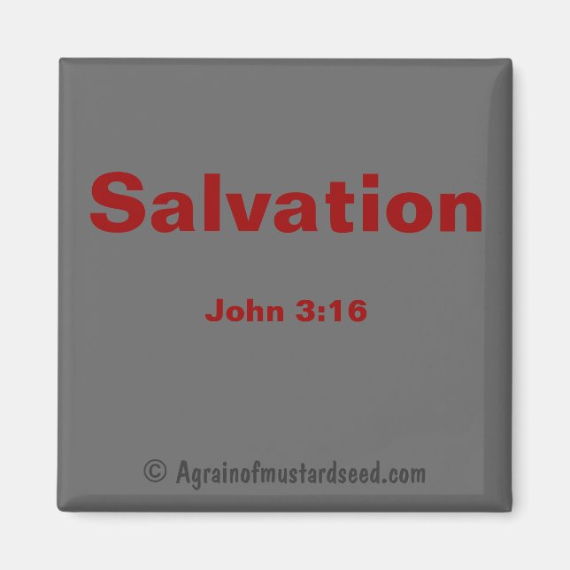Aimant Citations bibliques (Devant)