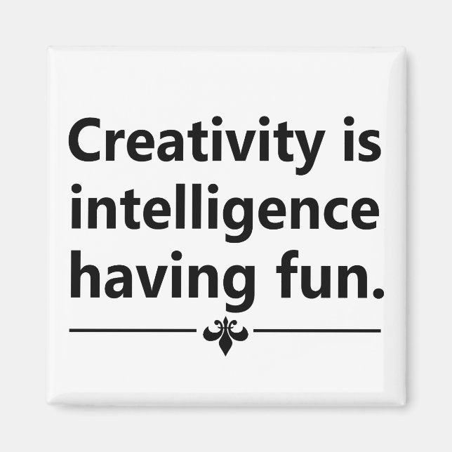 Aimant citations de motivation amusantes sur la vie (Devant)