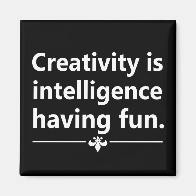 Aimant citations de motivation amusantes sur la vie (Devant)