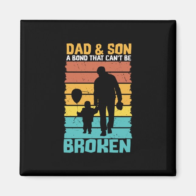 Aimant Citations grand-père | Papa Et Son Fils (Devant)