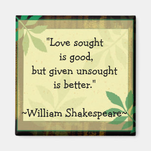 Aimant Citations Inspirational Shakespeare Love