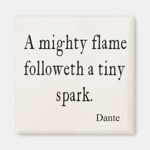 Aimant Citations minuscules de citation d'étincelle de