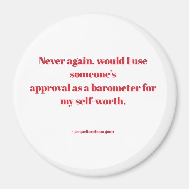 Aimant Citations stimulantes (Devant)