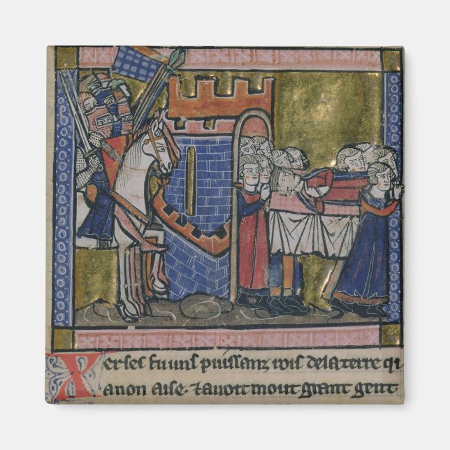 Aimant Citoyens d'Edessa Rendre hommage à Baldwin II (Devant)