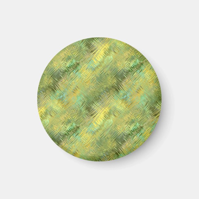 Aimant Citrine Yellow Glassy Texture (Devant)