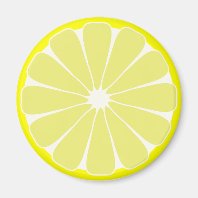 Aimant citron (Devant)