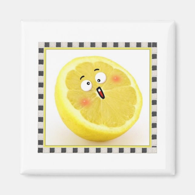 Aimant citron (Devant)