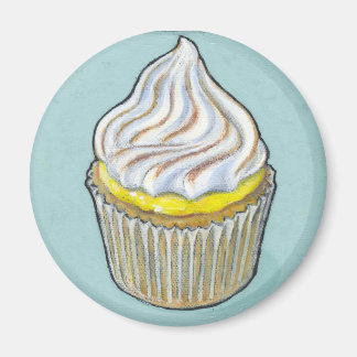 Aimant Citron merangue cupcake