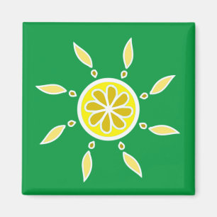 Aimant Citron soleil frais