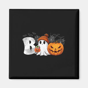 Aimant Citrouille Jack-o'-lantern Ghost Boo Costume d'Hal