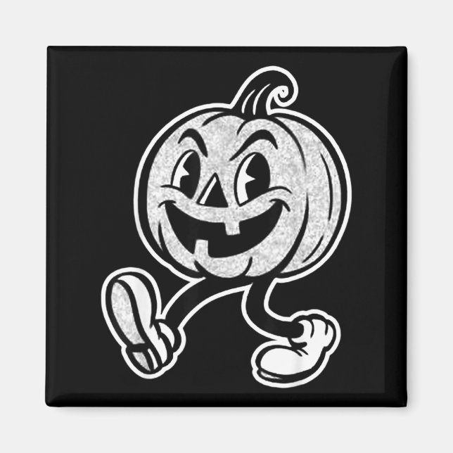 Aimant Citrouille marchante Jack-o-lanterne épouvantail à (Devant)