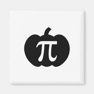 Aimant Citrouille Pi Pie Math Enseignant Halloween Drôle