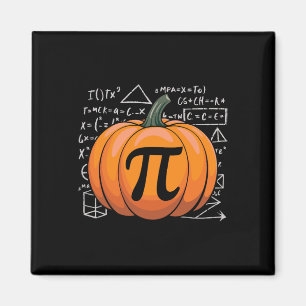 Aimant Citrouille Pie Math Drôle Thanksgiving Pi Day Math