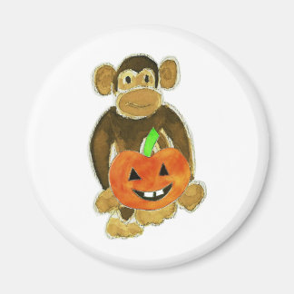 Aimant Citrouille singe