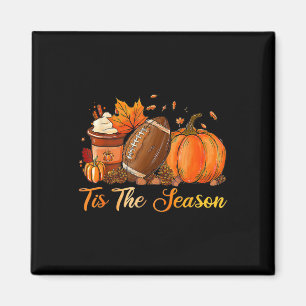 Aimant Citrouille Spice Football C'Est La Saison Automne