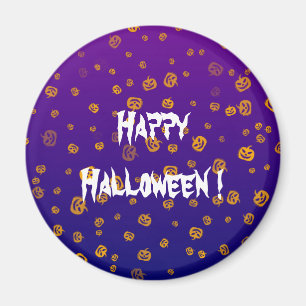 Aimant Citrouilles de Jack Halloween