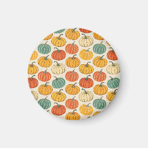 Aimant Citrouilles d'Halloween