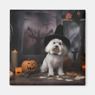 Aimant Citrouilles Maltaises Halloween Épouvantables