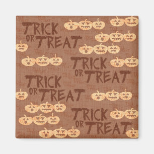 Aimant Citrouilles sculptés