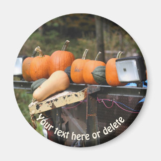 Aimant Citrouilles sur la nature de camion Personnalisé