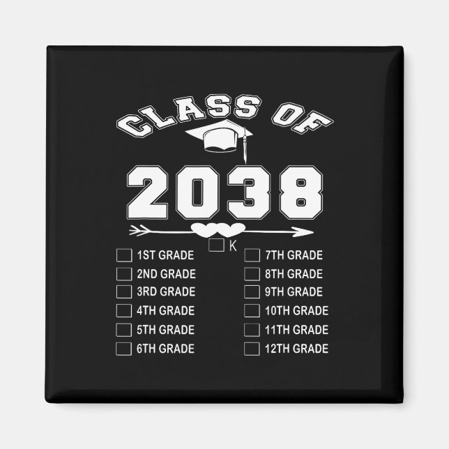 Aimant Cl De 2038 Grow With Me Funny Kindergarten Retour  (Devant)