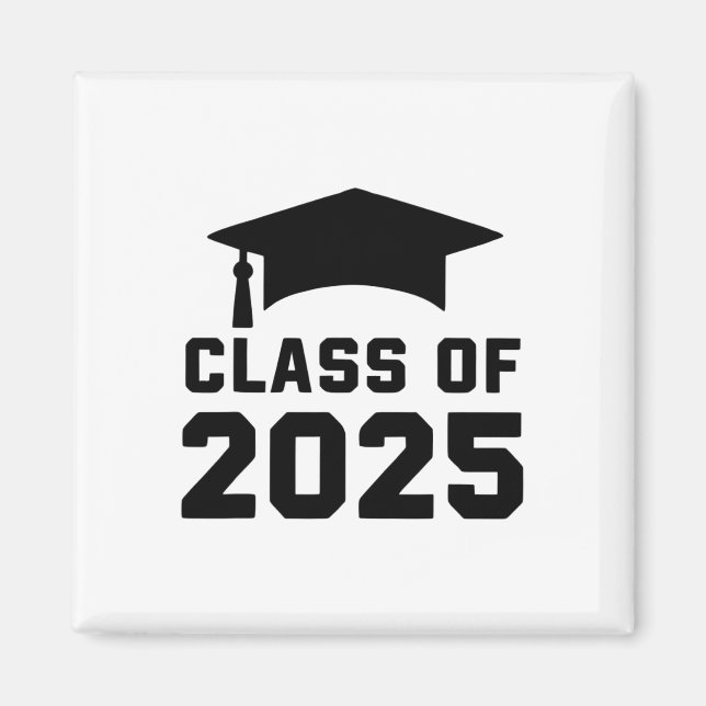 Aimant Cl Of 2025 School Graduation (Devant)