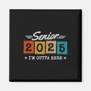 Aimant Cl Senior De 2025 - Graduation Senior 2025 - Senio
