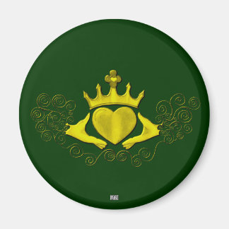 Aimant Claddagh (Or)