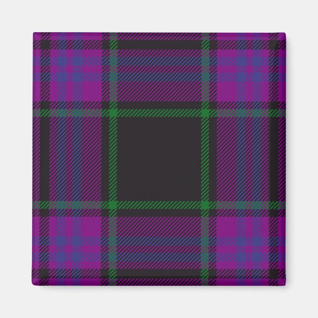 Aimant Clan écossais Laird Tartan Plaid (Devant)
