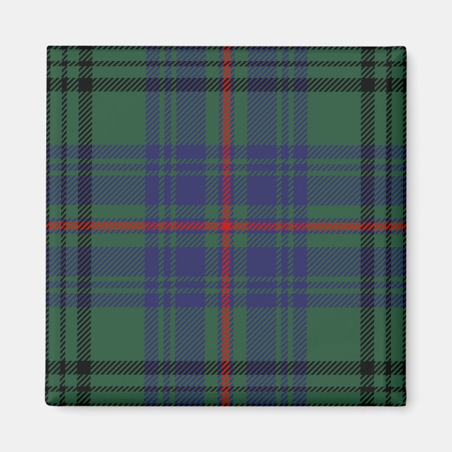 Aimant Clan écossais Walker Tartan Plaid (Devant)