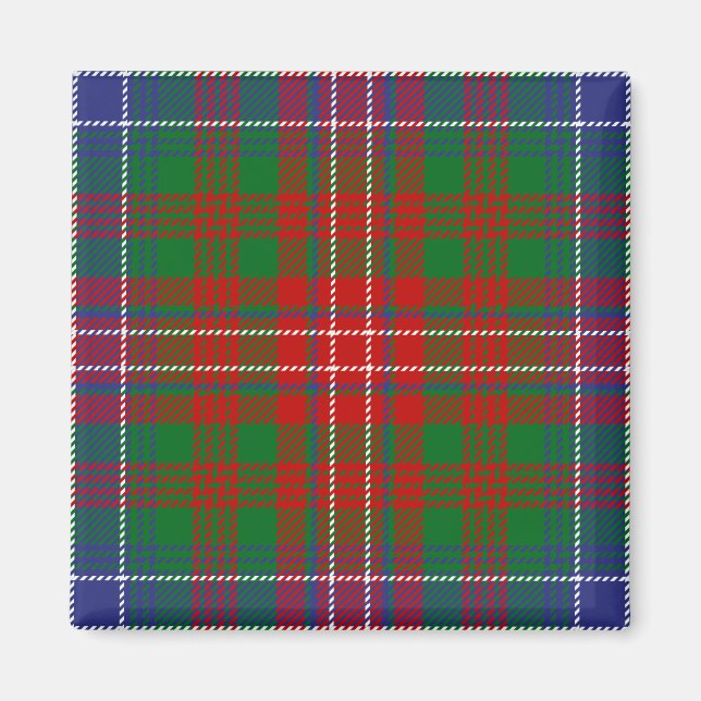 Aimant Clan écossais Wilson Tartan Plaid (Devant)