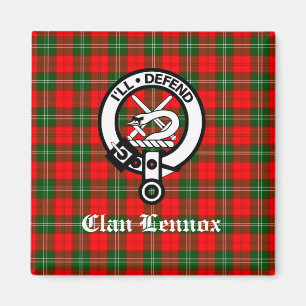 Aimant Clan Lennox Crest Badge & Tartan