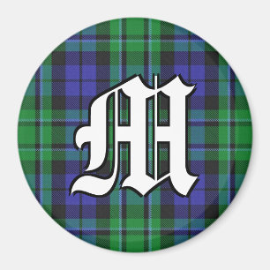 Aimant Clan MacCallum Tartan Accents Plaid