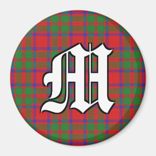 Aimant Clan MacKintosh Tartan Accents Plaid