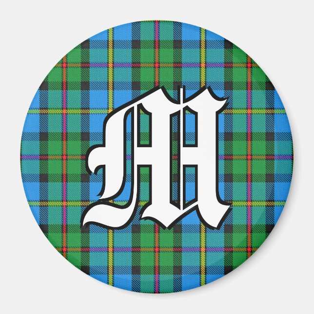 Aimant Clan MacLeod de Harris Tartan Plaid Accents (Devant)