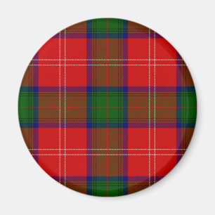 Aimant Clan rouge et vert Chisholm Tartan