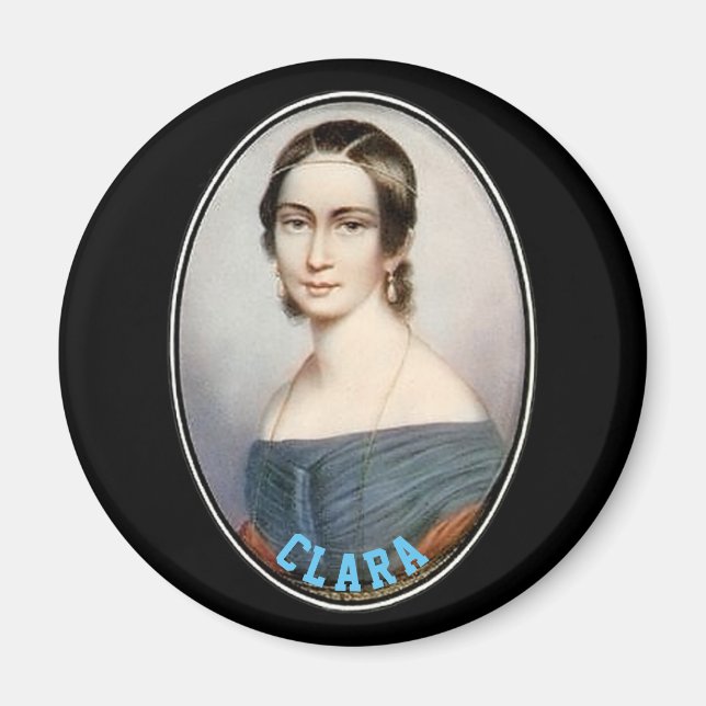 Aimant Clara Schumann (1838) (Devant)