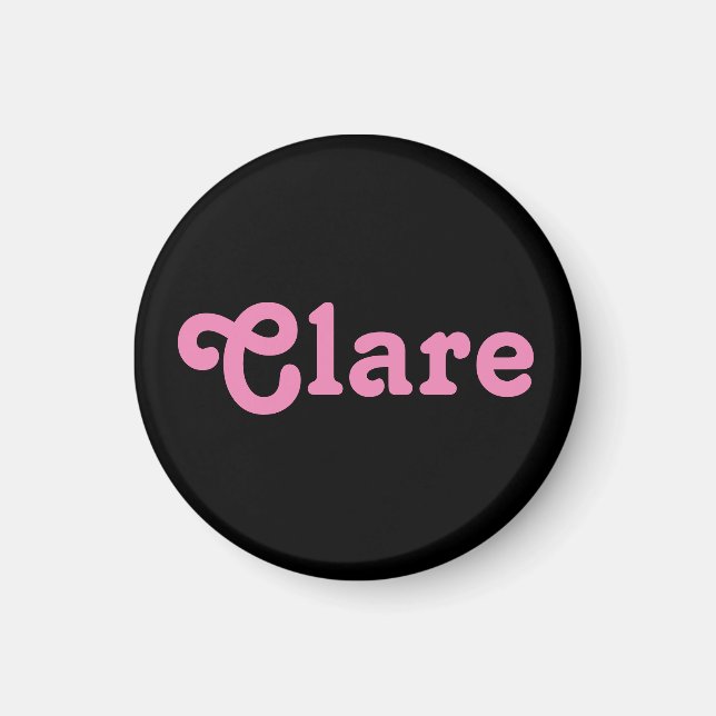 Aimant Clare magnétique (Devant)