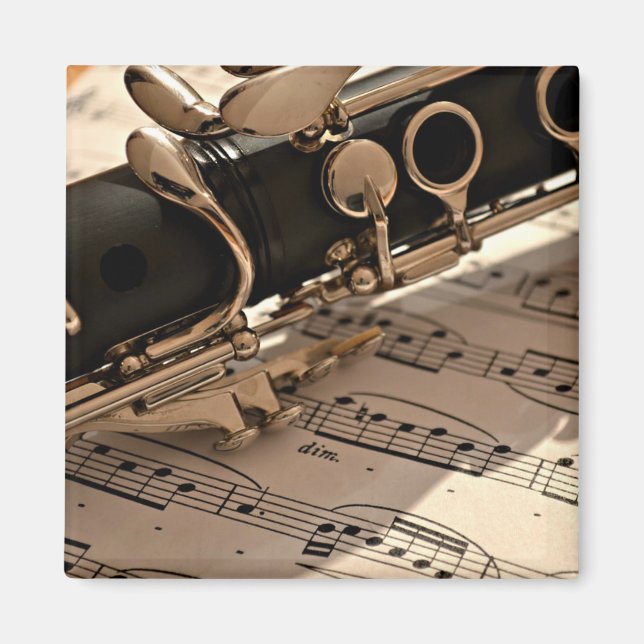 Aimant Clarinet Closeup (Devant)