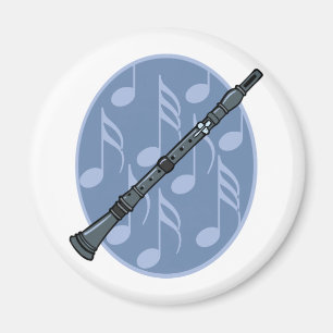 Aimant Clarinet Music Note Cadeau