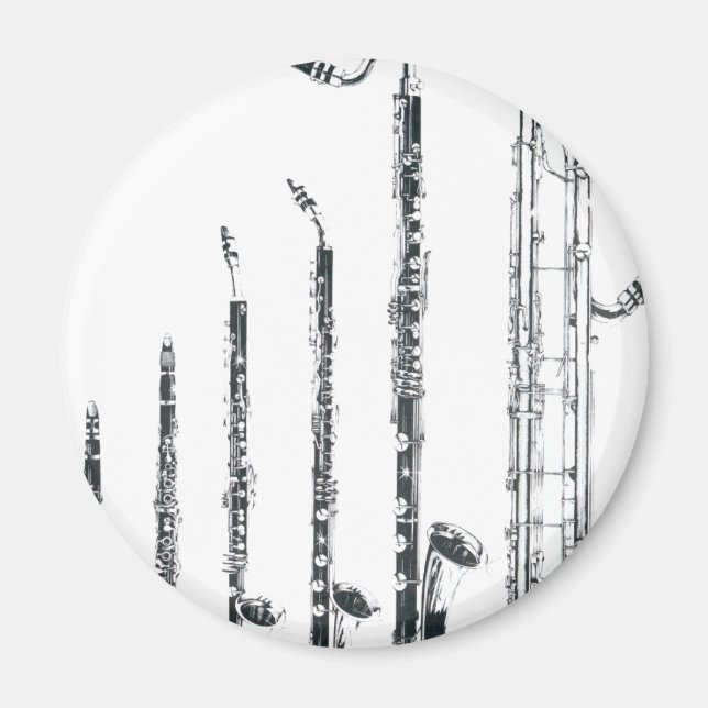 Aimant clarinette (Devant)