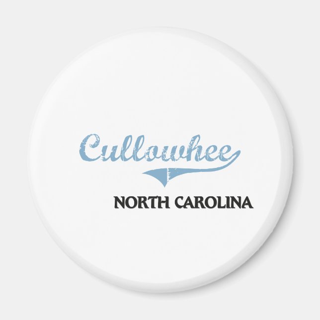 Aimant Classe Cullowhee North Carolina City (Devant)