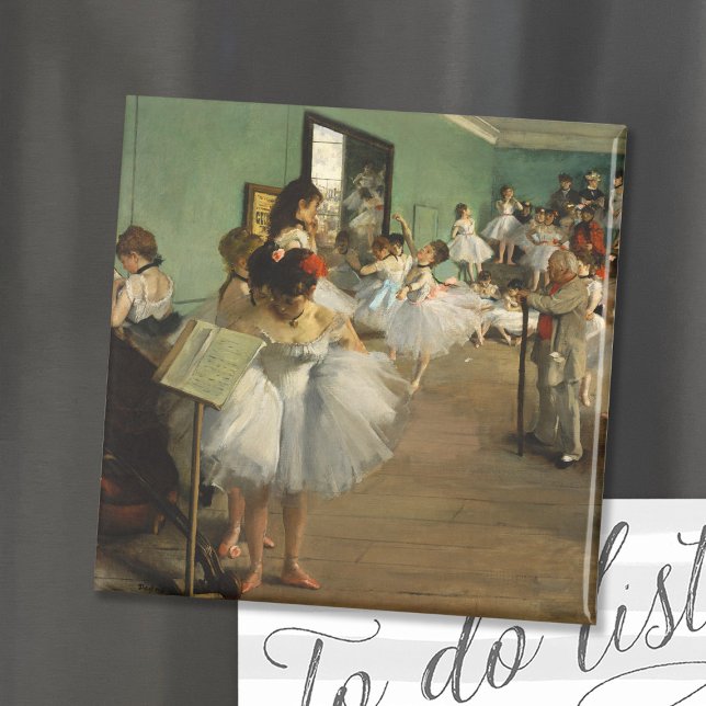 Aimant Classe Danse | Edgar Degas (Créateur téléchargé)