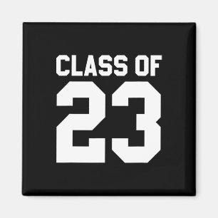 Aimant Classe de 2023 Diplômé supérieur Retour à l'école