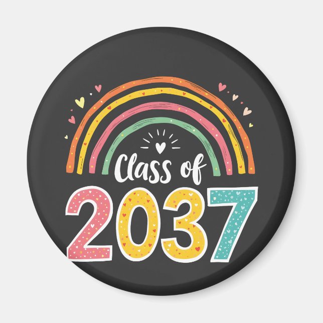 Aimant Classe De 2037 École De Graduation De La Maternell (Devant)