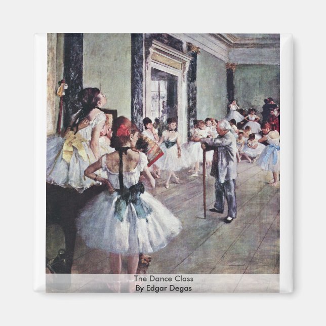 Aimant Classe De Danse Par Edgar Degas (Devant)