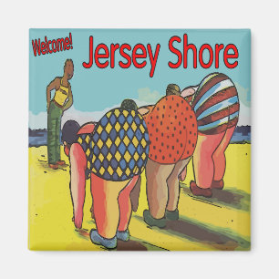 Aimant Classe d'exercice de rivage du Jersey