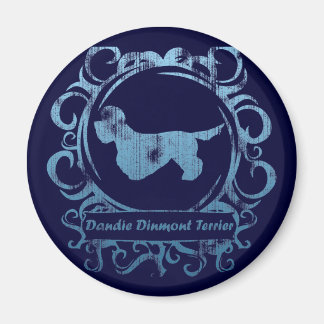Aimant Classé Patiné Dandie Dinmont Terrier